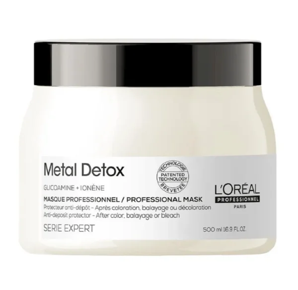 Máscara Capilar L’oréal Professionnel Metal Detox 500ml